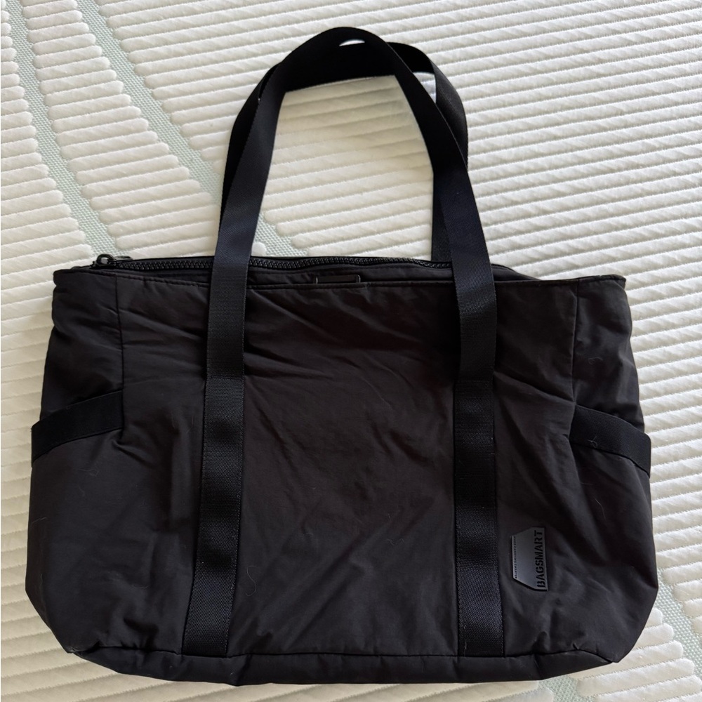 Everyday Black Women's Tote Bag with Dual Shoulder Straps